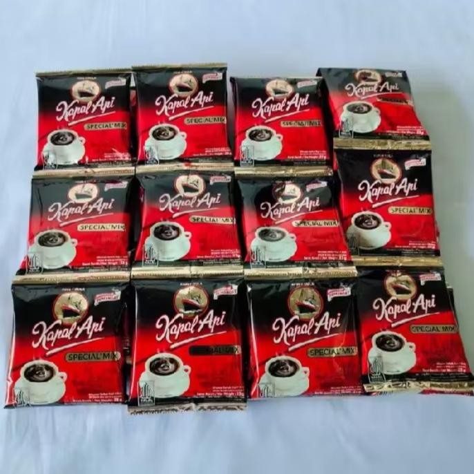 

(OFFICIAL MANTAP) Kopi Kapal Api Spesial Mix 23g [ 10 Sachet x 23g ] 1 Renceng - 5 Sachet