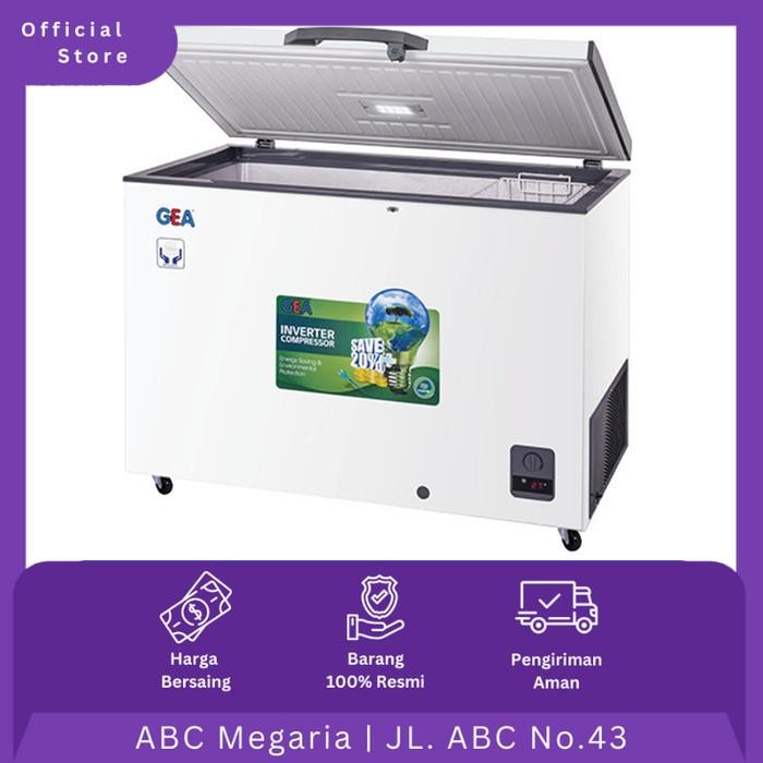 Gea Chest Freezer Inverter AB320ITR / AB-320ITR / AB320-ITR 318L