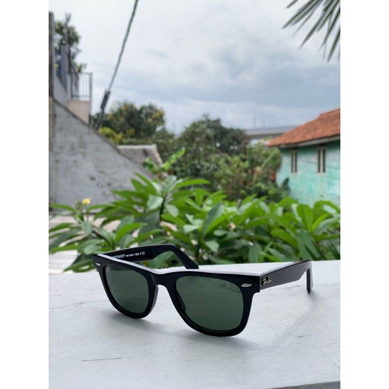 KACAMATA SUNGLASSES RAY-BAN MIRING WAYFARER 2140 SIZE 50 GRADE A ORIGINAL  Authentic Luminoty