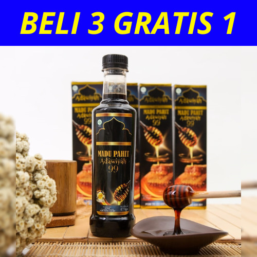 

[ BELI 3 GRATIS 1 ] MADU HITAM PAHIT INSULIN PROPOLIS ADAWIYAH 99 | Diabetes Kolesterol Darah Tinggi