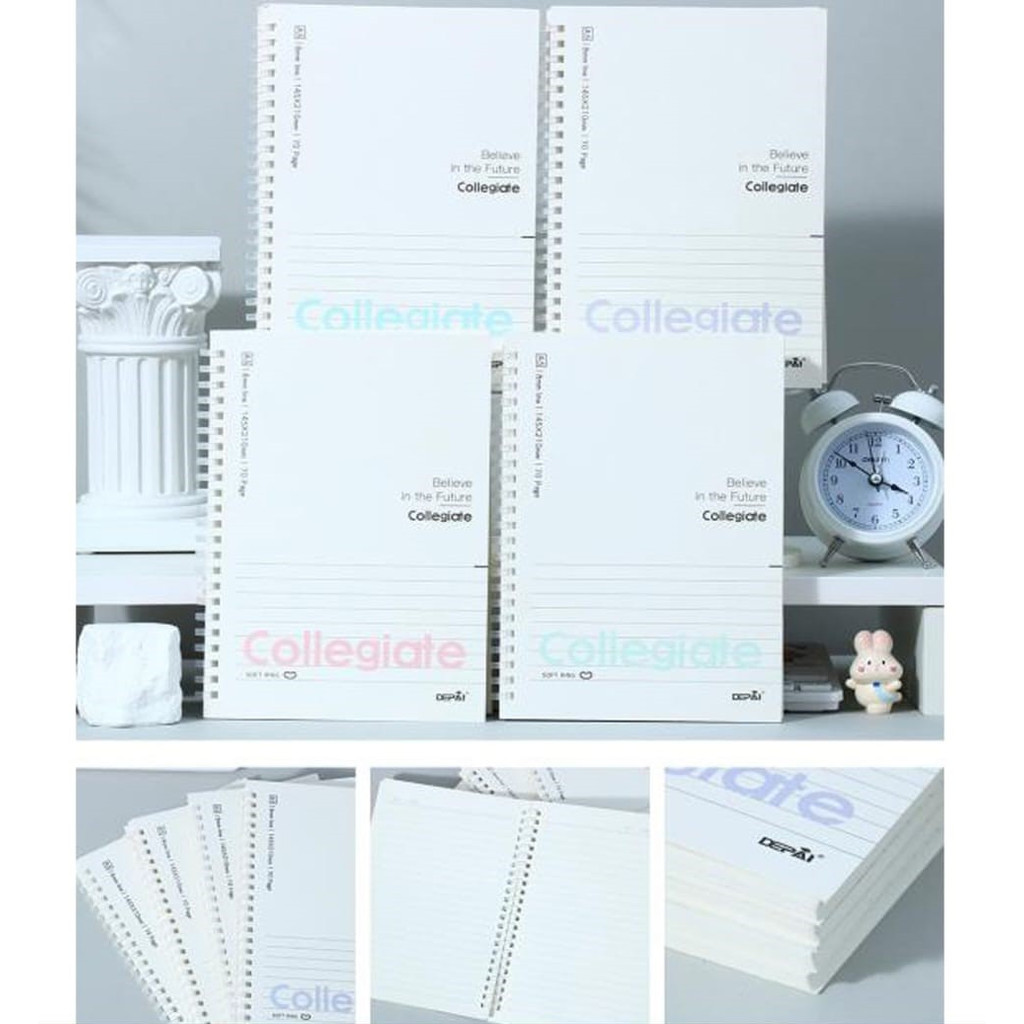 

Buku Catatan Spiral A5 Garis – Panmomo Notebook untuk Sekolah & Jurnal