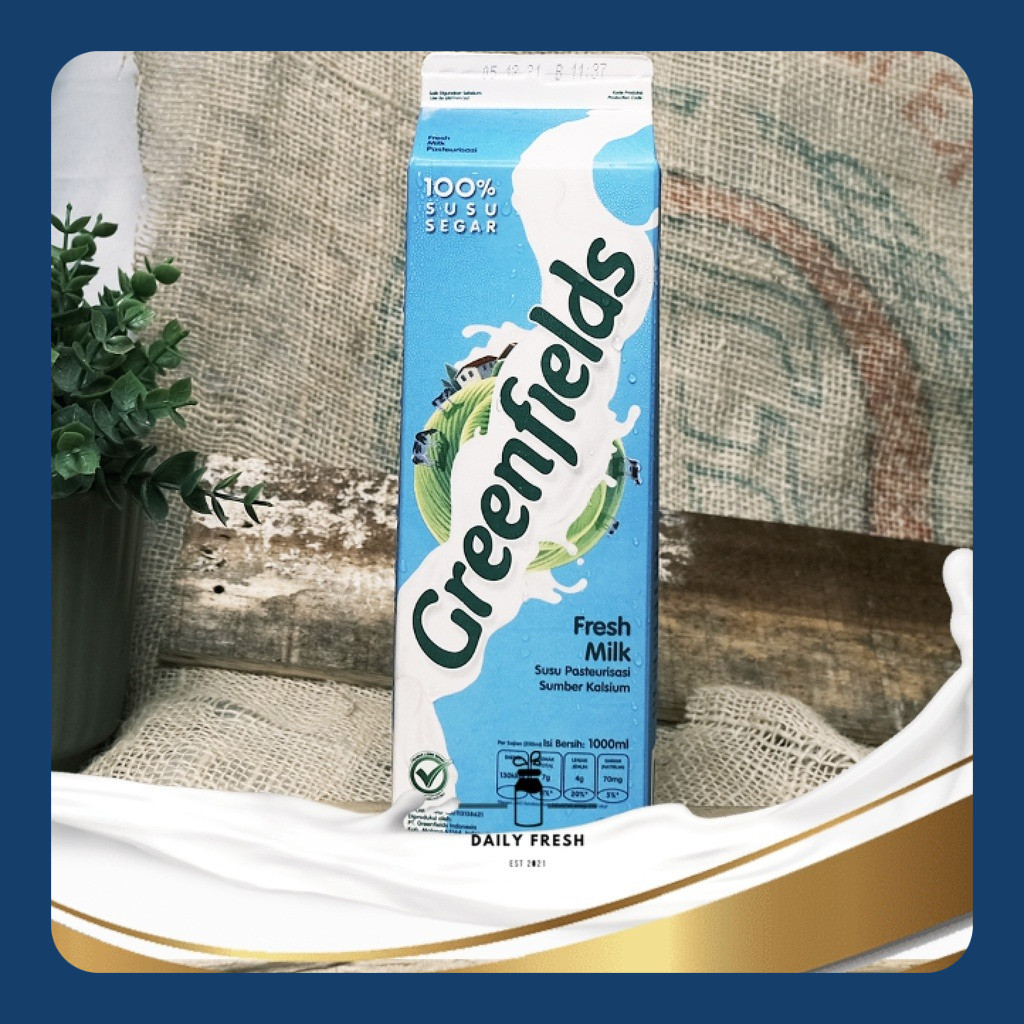 

GREENFIELDS FRESH MILK 1 LITER
