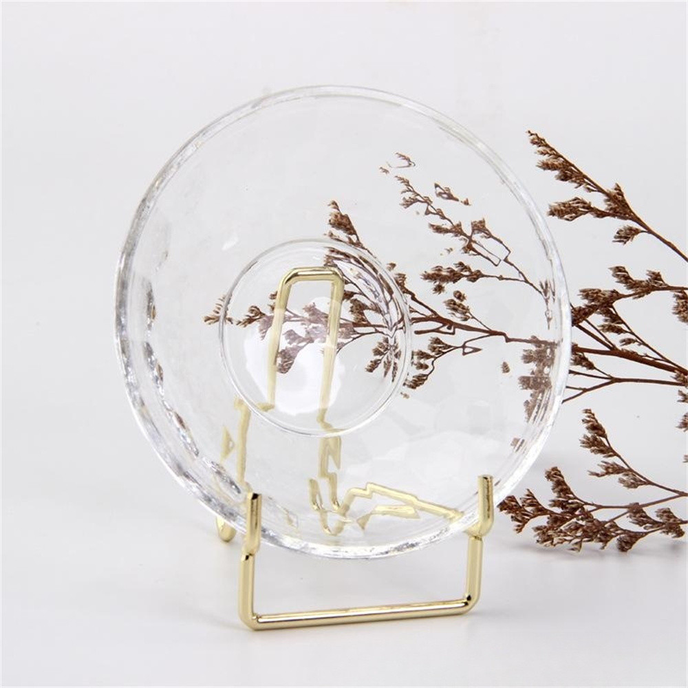 

1 Pcs Metal Display Stand Easel Rack Crystal Mineral Agate Crafts Holder Support Supplies Storage Stand Crystal Crafts
