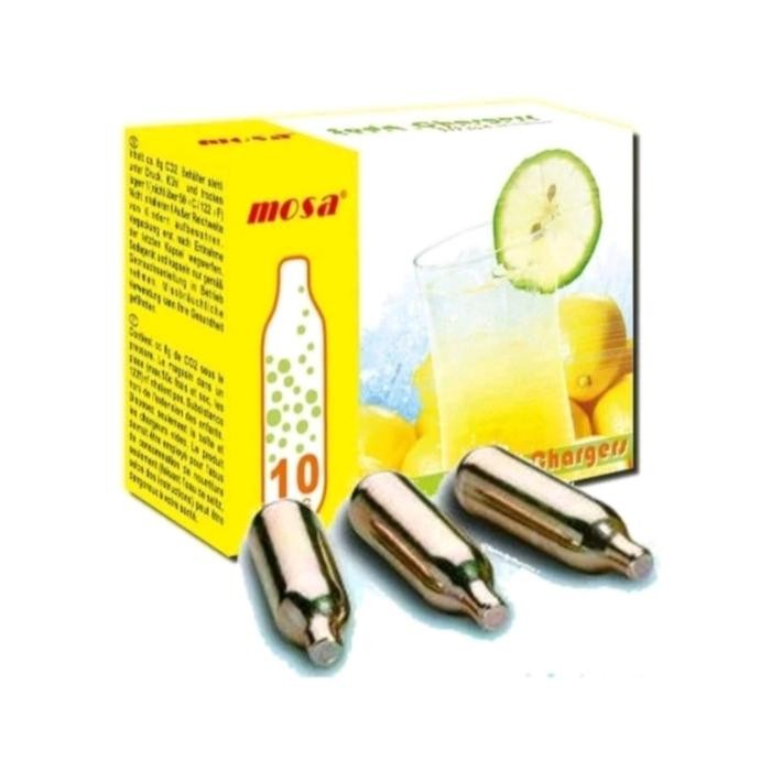 

SODA CHARGER CO2 isi 10 /box REFFIL SODA