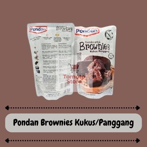 

✨ TOMOTOSTORE ✨ PONDAN Brownies Kukus / Panggang