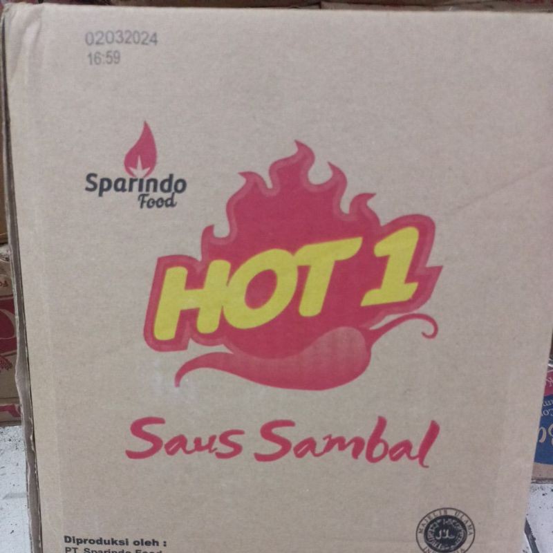 

Saus Hot 1 Bantal ( 1 Karton ) Isi 10 Bksx1 Kilogram