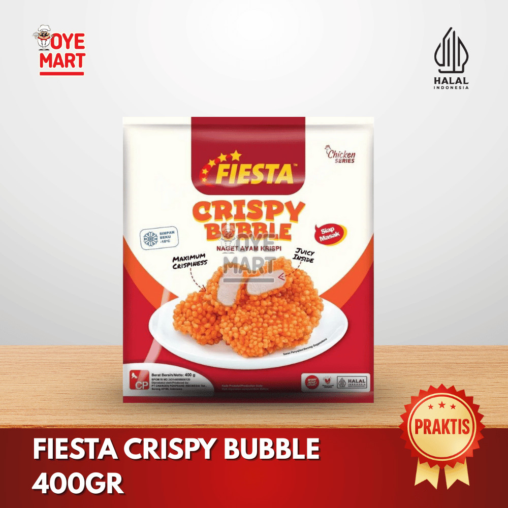 

FIESTA CRISPY BUBBLE 400GR