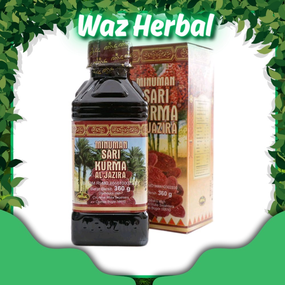 

ORIGINAL | Minuman Sari Kurma AL-JAZIRA Al Jazira 360 g | Herbal Waz