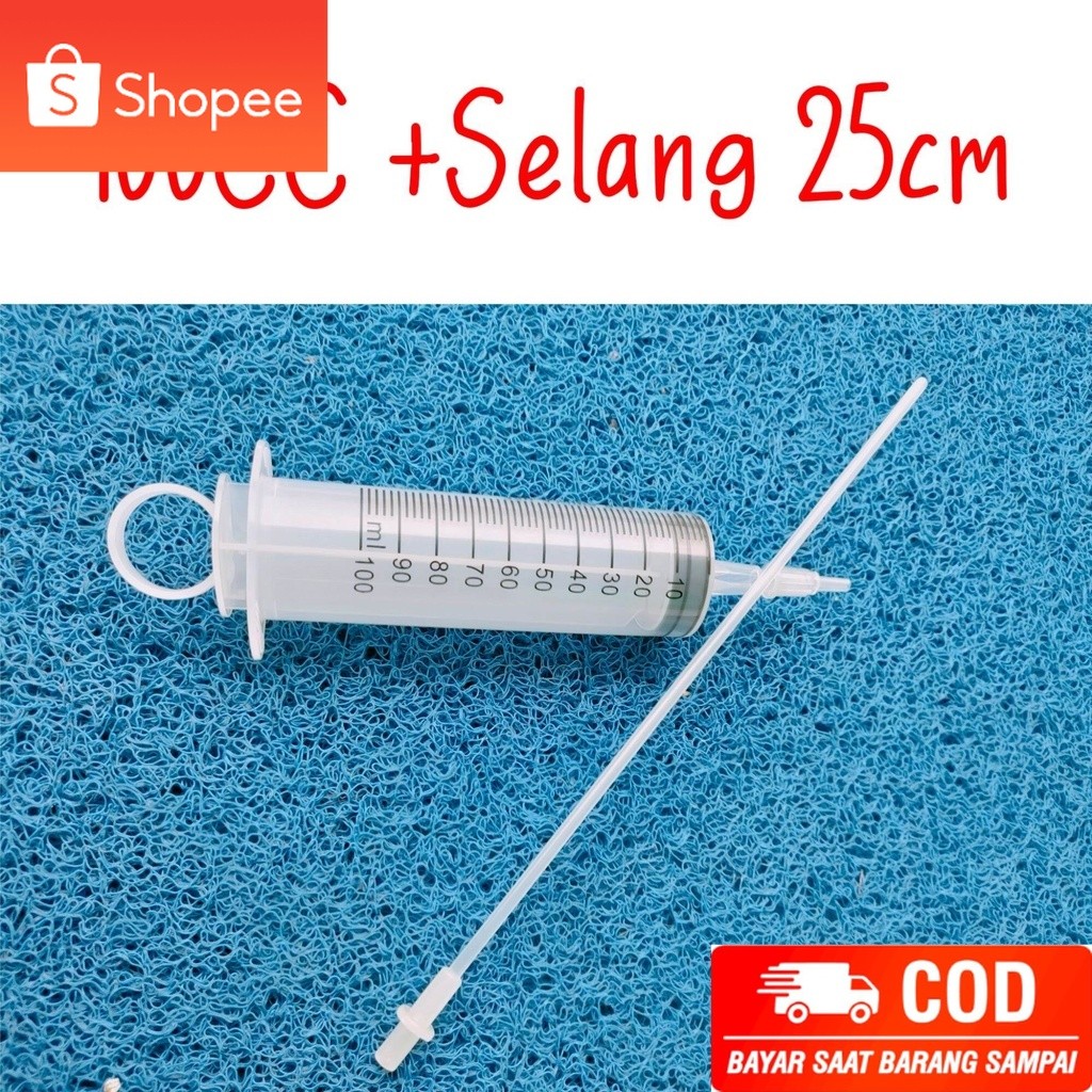 [KJ] SUNTIKAN BESAR LARGE SYRINGE ALAT KAWIN SUNTIK INSEMINASI BUATAN SPUID SPUIT SYRINGE 100ML Buka