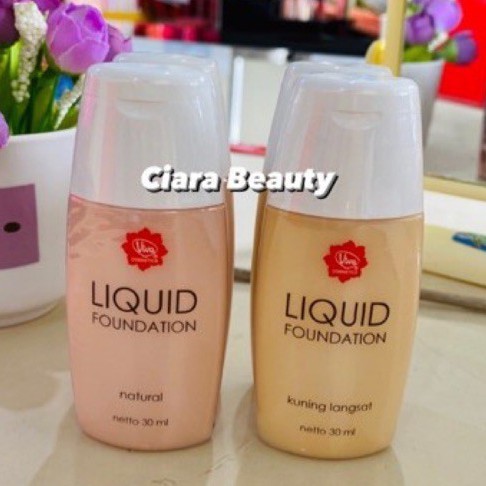 Viva Liquid Foundation Natural / Kuning Langsat / Mangir