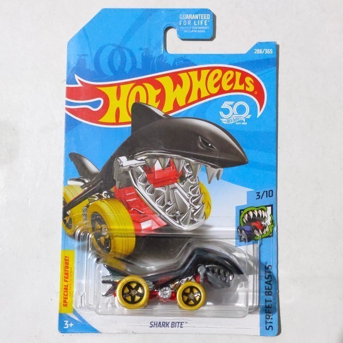 Hotwheels Shark Bite hitam 2018 HW