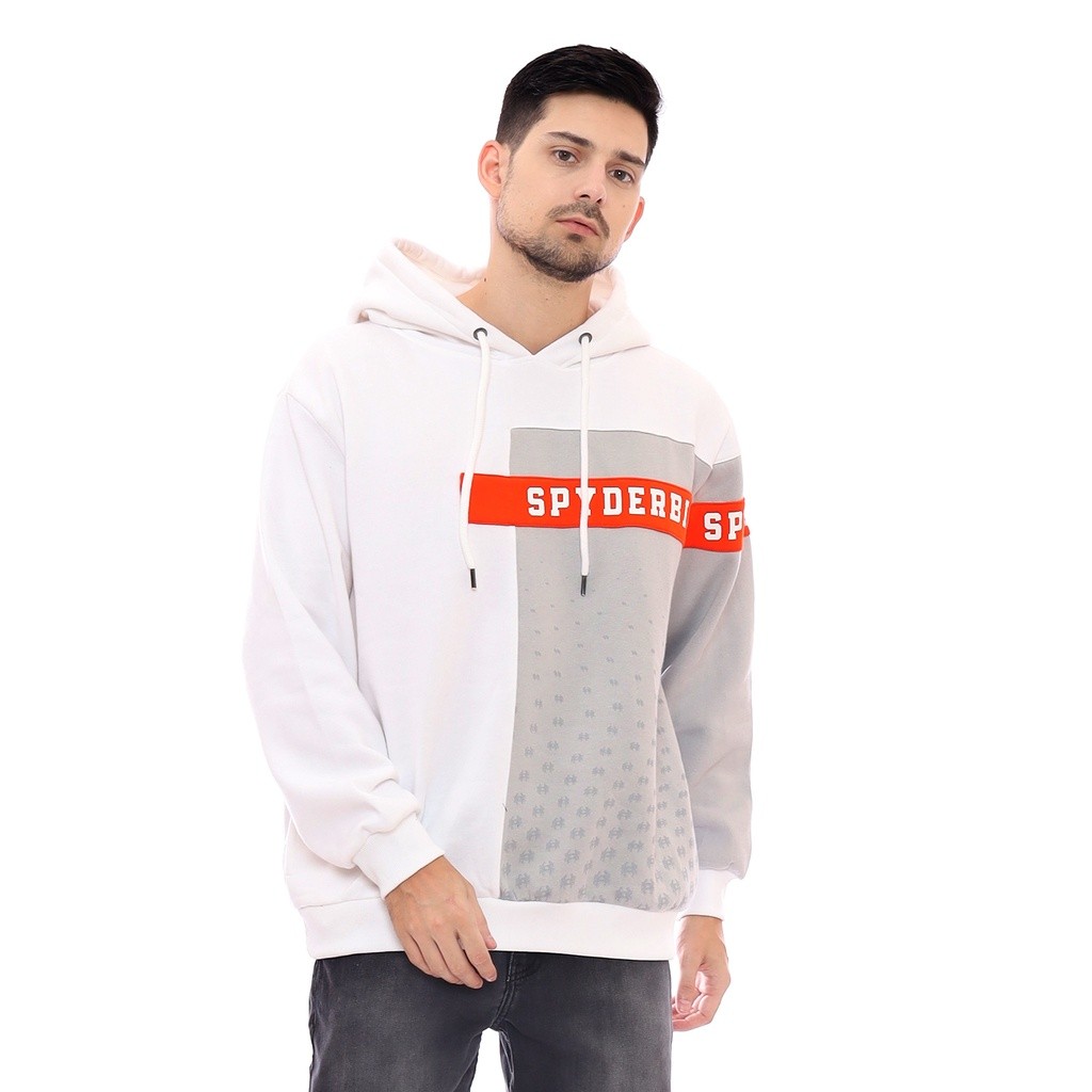 Spyderbilt Sweater Pria Abu-Abu Burns MSWT039-GRY Planet Surf