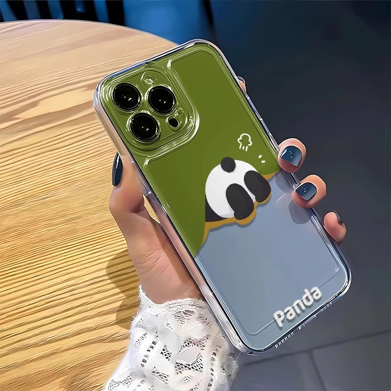 Untuk Case iPhone 11 12 13 PRO MAX 15 14 13 X XS XR 7 8 Plus casing hp Cartoon Cover aesthetic silik