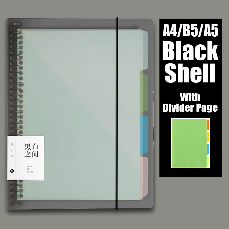 

60Sheet Replaceable Refill Loose Leaf Notebook A4 A5 B5 Spiral Binder Paper Index Writing Book Stationery Office School Supplies