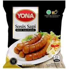 

Sosis Sapi Yona Sosis Bakar Mini isi 12 Kemasan 500 Gr