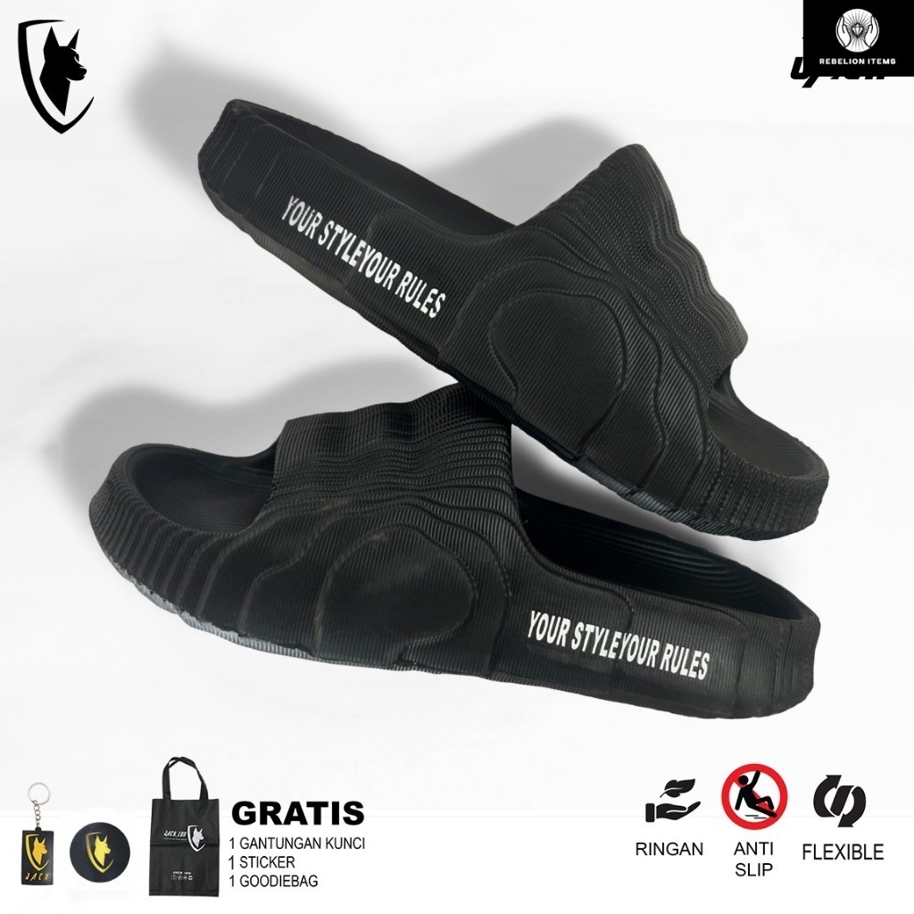JACK IDN Sandal SLides Pria  | FERTIX SANDAL SELOP ADILETTE