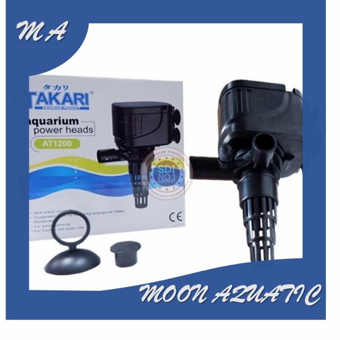 pompa air aquarium takari at 1200 power head pompa celup