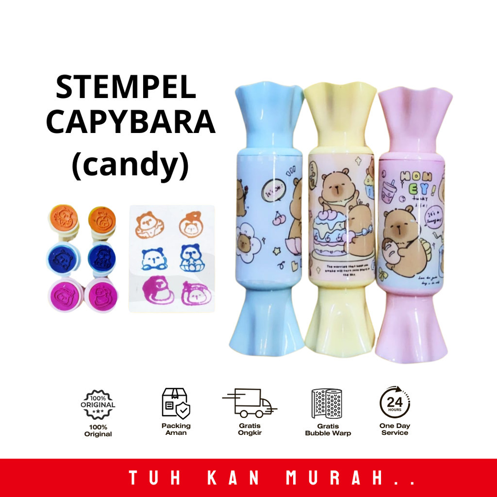 

STEMPEL CAPYBARA FANCY MAINAN ANAK STEMPEL ANAK
