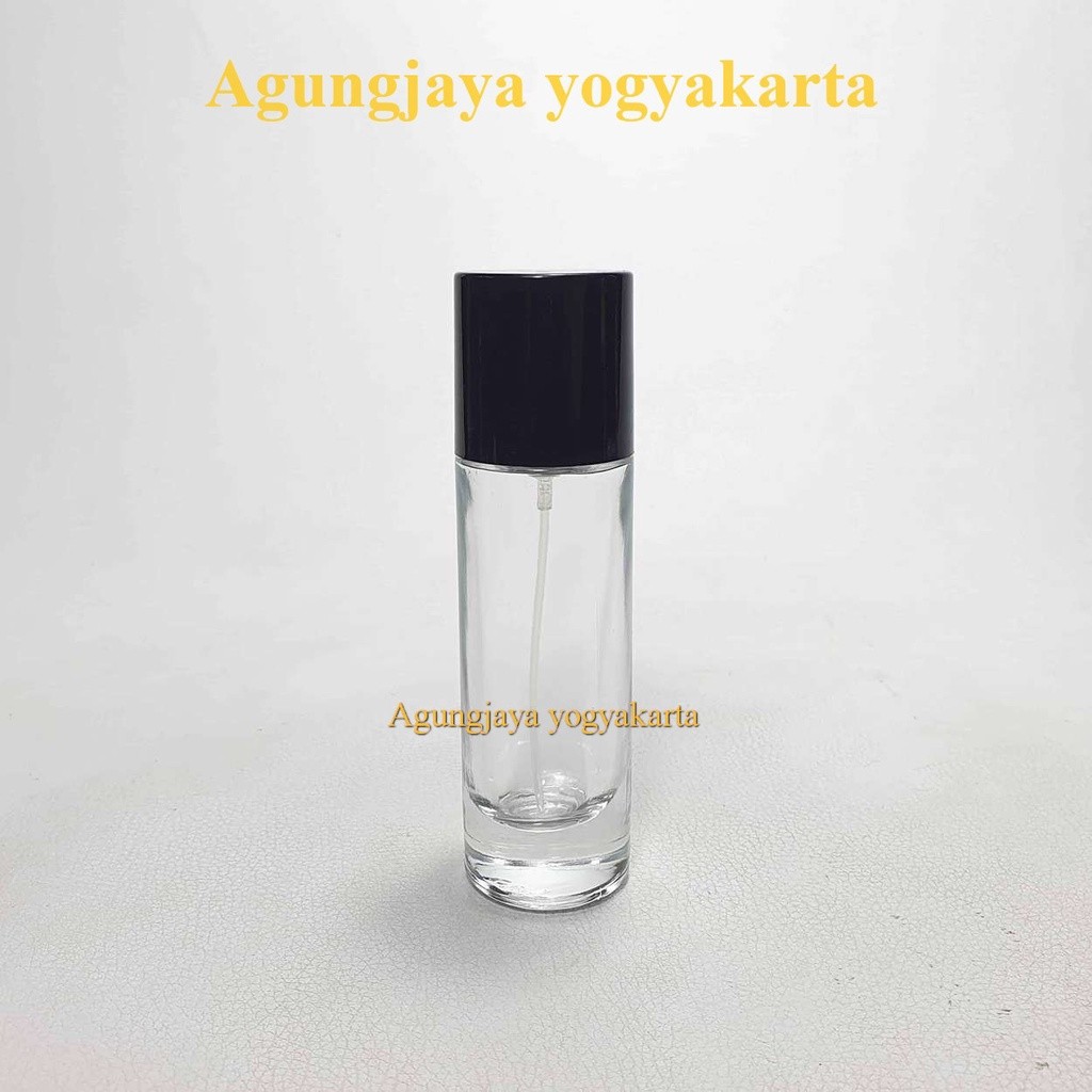 Botol Parfum Casa 30ML Drat Hitam / Botol Parfum Kosong Casa / Botol Parfum Refil / Botol Kaca Parfu