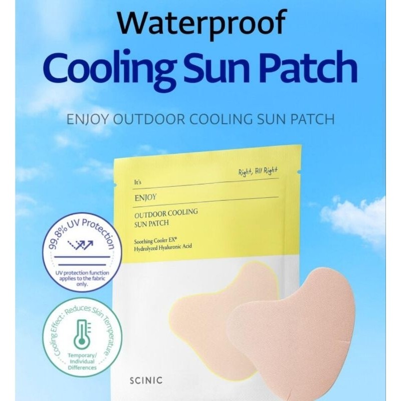 SCINIC Enjoy Outdoor Cooling Sun Patch | Scinic Sun Patch