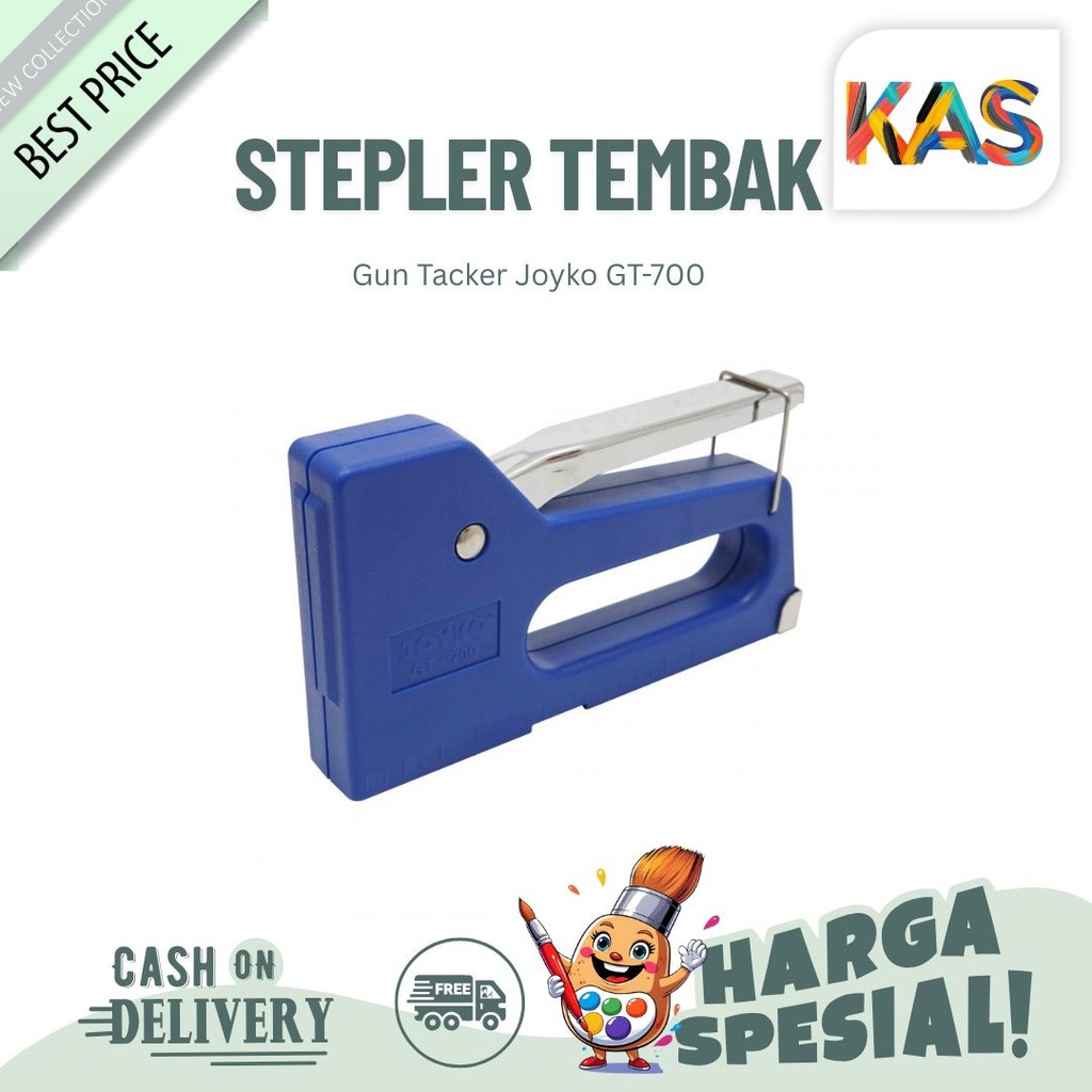 

Stepler Tembak Gun Tacker Joyko GT-700 Meja dll – Satuan