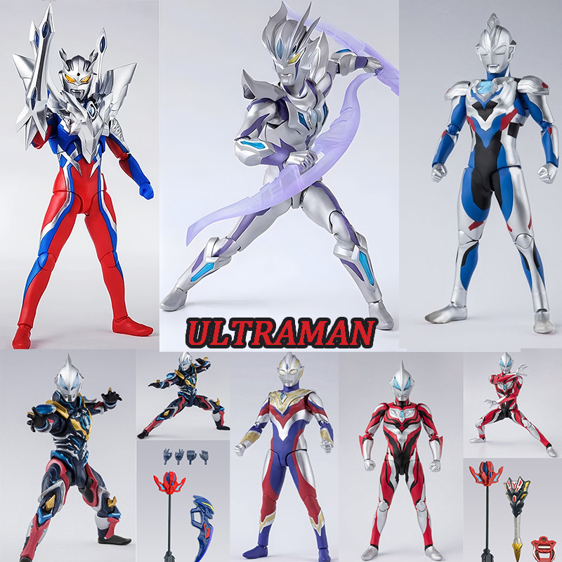 【KEIASATAS】Ultraman Trigger Multi SHF Ultra Action Figure Ultraman Z Delta Guts Spark Circle Arms/ U
