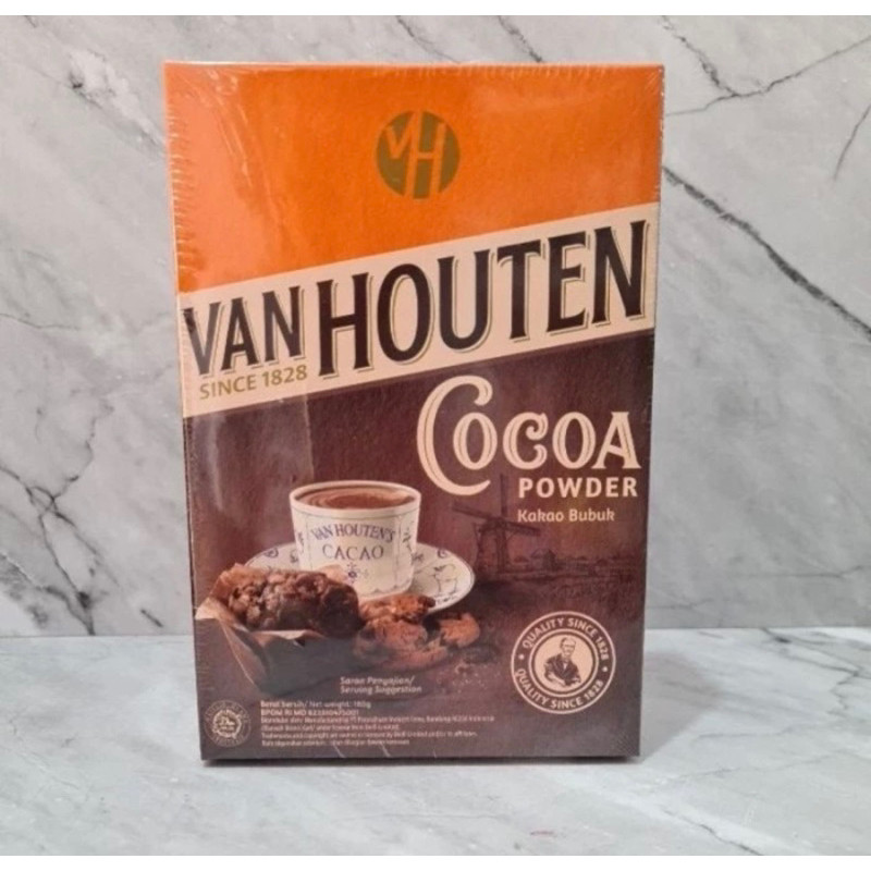 

coklat bubuk van houten 40 gram / cocoa powder vanhouten 165 gram