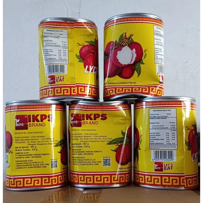 

Lychees In Syrup "IKPS" Penyok