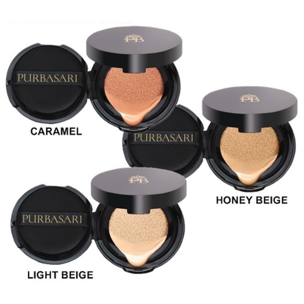 Purbasari Bedak Basah Special Pack  Pore Perfecting BB Cushion Free Refill  15g