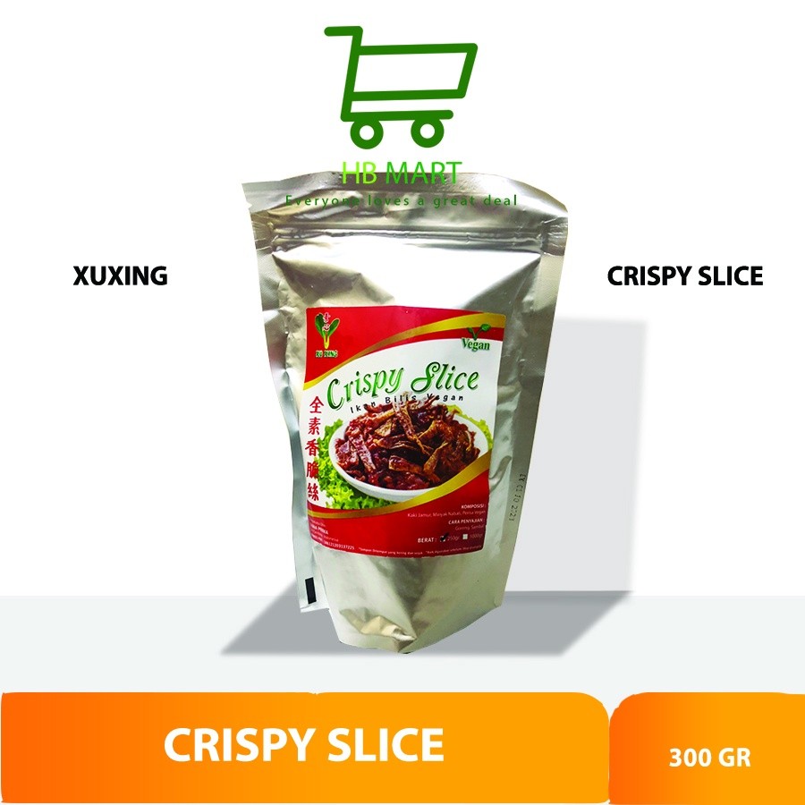

Crispy Slice / Ikan Teri / Ikan Bilis Xu Xing 250 gr Vegan & Vegetarian