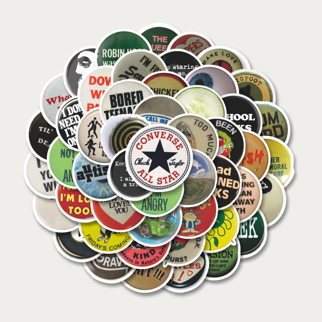 

Sticker Pack Stiker Pin Baju Keren INS Style | Sticker TUMBLR | Stiker LAPTOP KOPER HELM