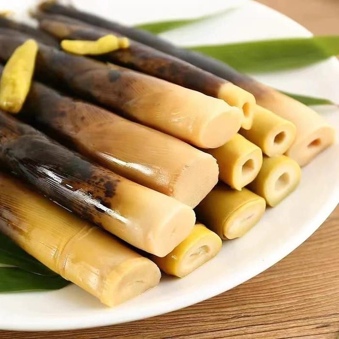 

Rebung Acar Kupas/ cemilan china Tiongkok/ Bambu/ Rebung - Original-hj