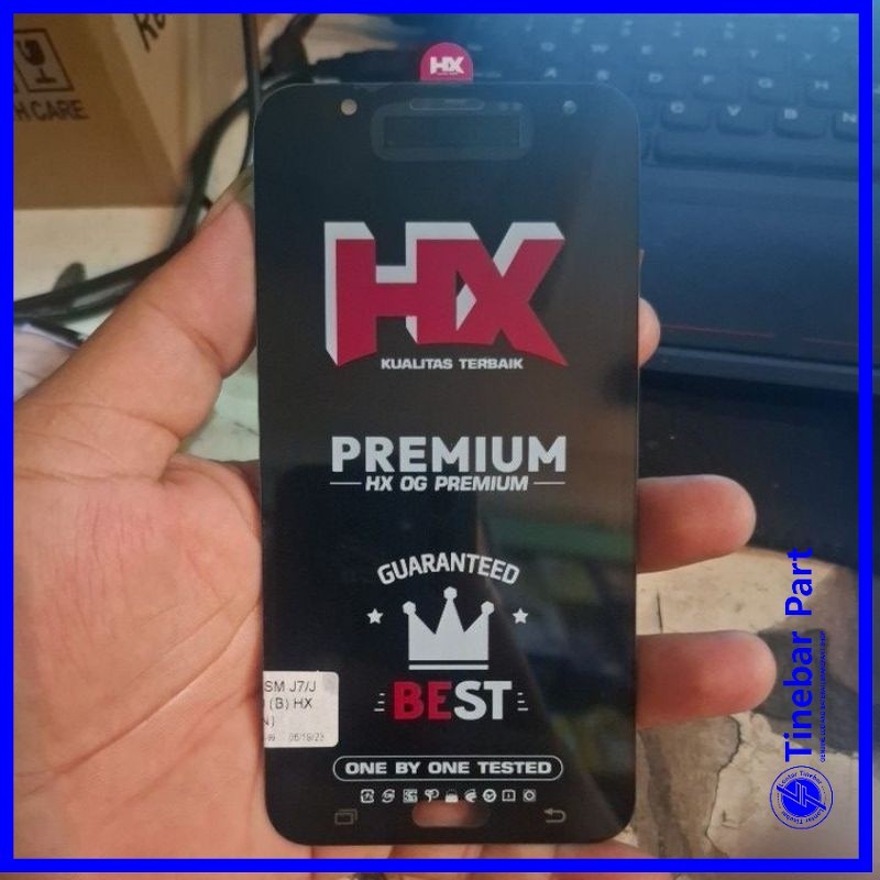 HX PREMIUM - LCD SAMSUNG J7 J700/ J700H/ J700F BLACK ORI