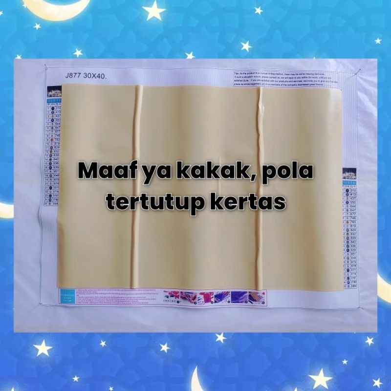 DIY - Kits Diamond Painting Lukisan Berlian Kabah Co