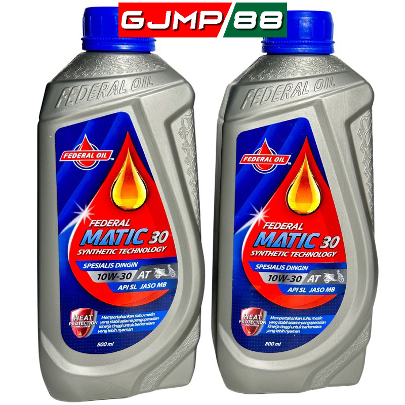 Oli Federal Matic SILVER 800ml Oli Mesin Motor Matic Federal Matic 0,8ml Oli Ultratec Federal Matic