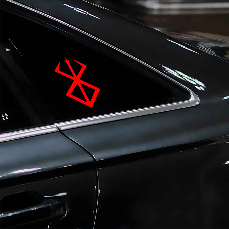 Berserk decal Guts's Brand decal,creative&funny stickers for cartoon fans&lover,high quality for car