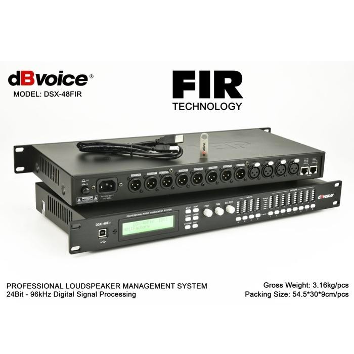 Management dB Voice DSX 48 FIR Original DLMS dBvoice DSX48 FIR
