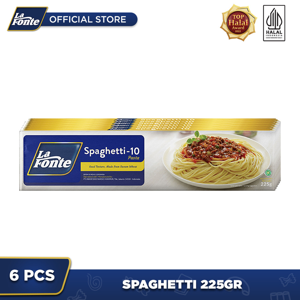 

6 PCS - La Fonte Spaghetti 225 Gr