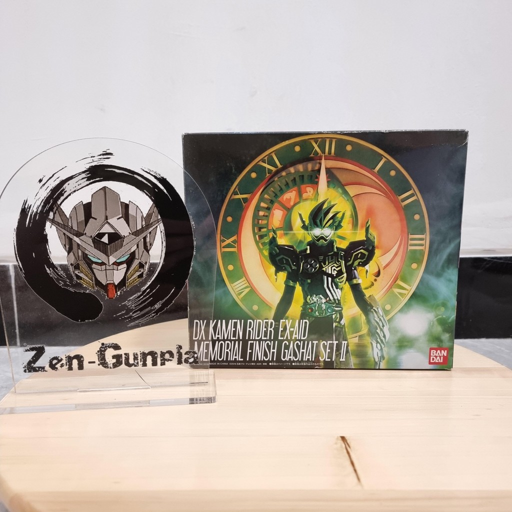 DX Kamen Rider Ex-Aid Memorial Finish Gashat Set 2 BANDAI Kamen Rider Exaid Gadhat Set II Tokimeki P