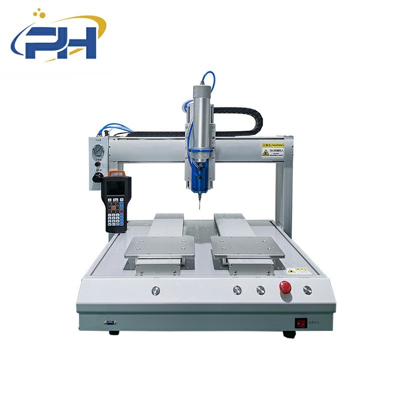 

330CC 704 silicone glue dispensing machine automatic bench top 5331 glue dispensing robot