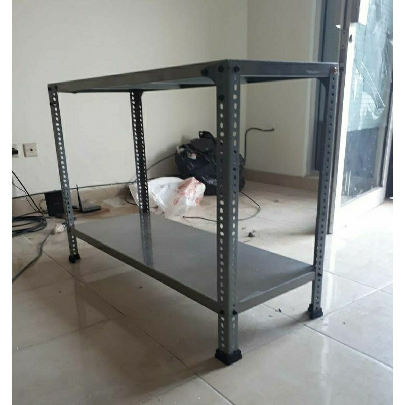 rak meja kompor/rak besi 2susun/rak dapur/rak minimalis