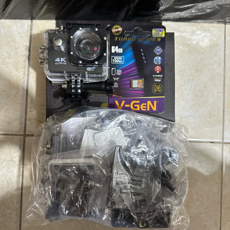 Bundle Kamera Kogan Wifi Dengan Memori Vgen 64GB Class 10 100Mbps / Paketan Kamera Kogan Wifi Dengan