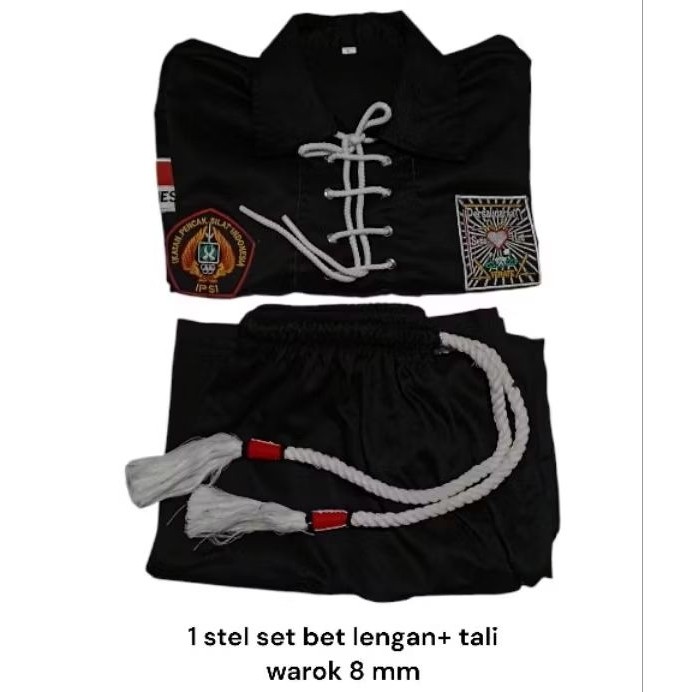 Sakral Warga PSHT/sakral Baju PSHT bahan Nagata Dril Original Greet A set+ Tali warokCO