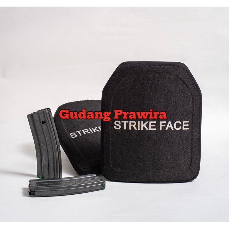 Plat kevlar level 4 armoguard lite strike face tahan peluru rompi kevlar anti peluru vest tactical b