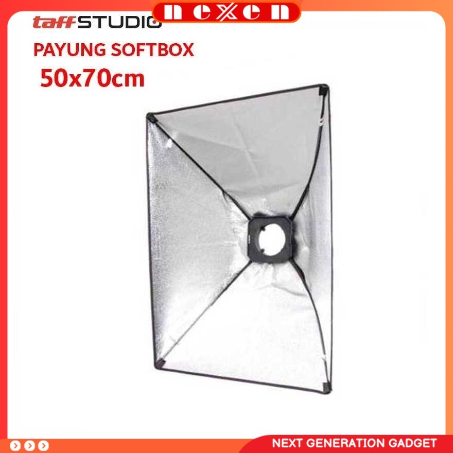 Payung Softbox Reflektor 50x70cm Flash Mount - CY50