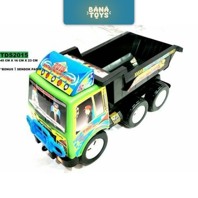 ( Bisa Cod ) BISA COD Mainan Truk Pasir Besar / Truk Kontruksi TDS 2015 SNI MURAH