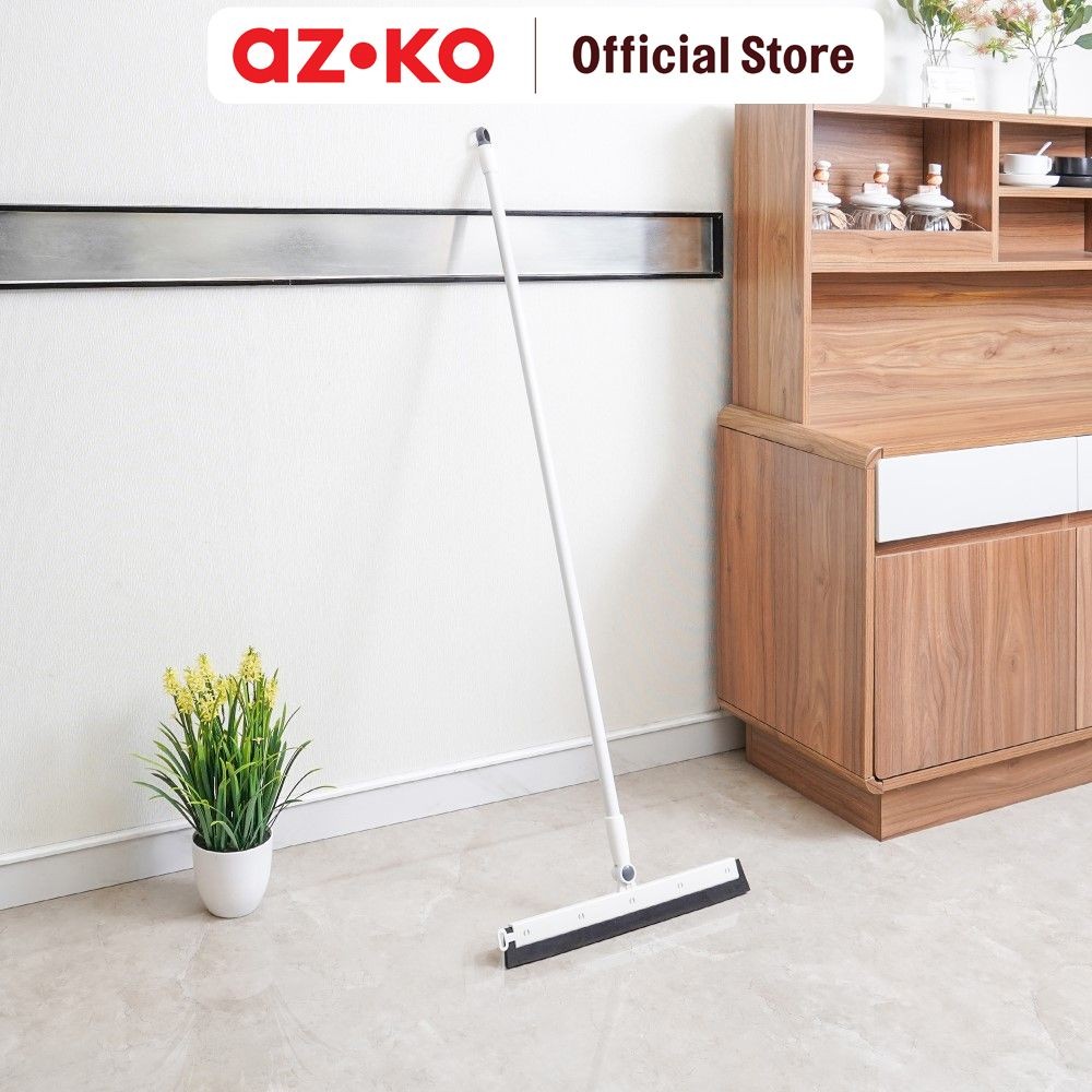 AZKO Proclean 44 cm Pendorong Air Rotated - Putih Floor Scraper Alat Serok Genangan Air Serbaguna Pe