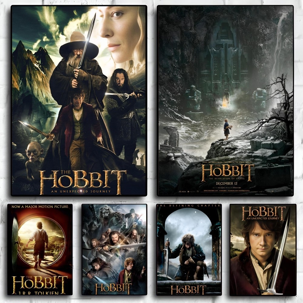 

A-The Hobbit Poster Paper Print Home Living Room Bedroom Entrance Bar Restaurant Cafe Art Painting Decoration