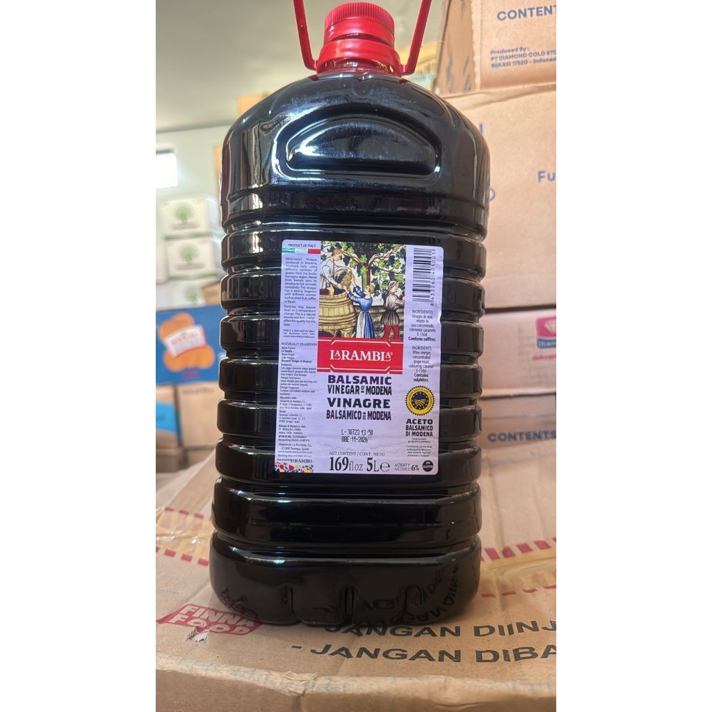 

Balsamic VInegar La Rambla / Cuka Balsamic La Rambla - 5 Ltr