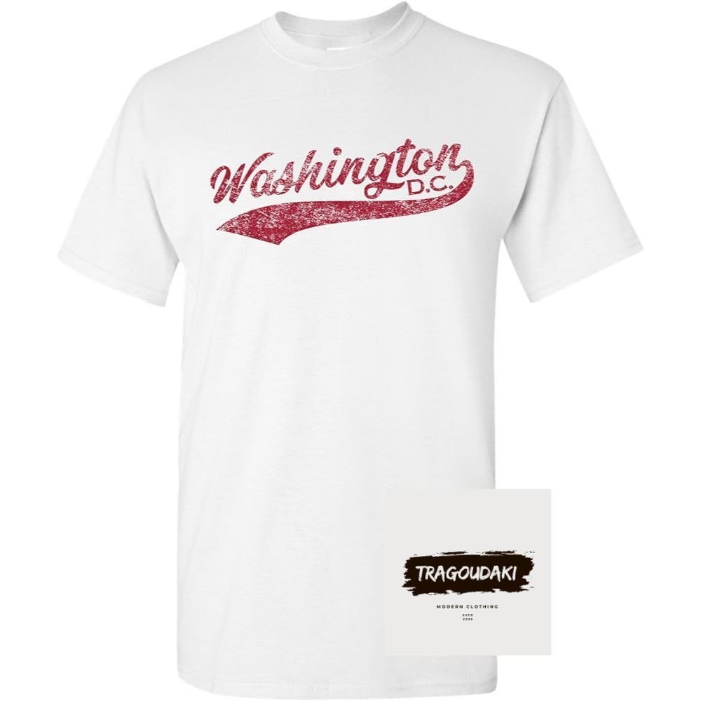 BAJU Oleh-oleh Amerika Washington DC - Kaos Souvenir AMERIKA USA Washington DC BATCH 2-Cotton Combed